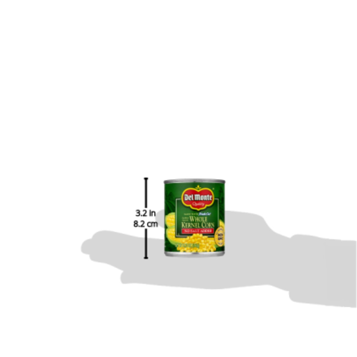 slide 2 of 11, Del Monte No Salt Added Golden Sweet Whole Kernel Corn 8.75 oz Can, 