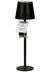 Havenstay Recharge Led Table Lamp, 14.57 In, Black