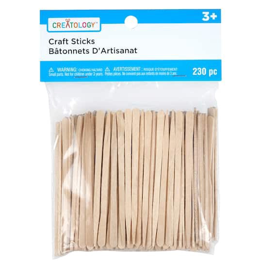 slide 1 of 4, Wood Craft Picks By Creatology, 3.4 in