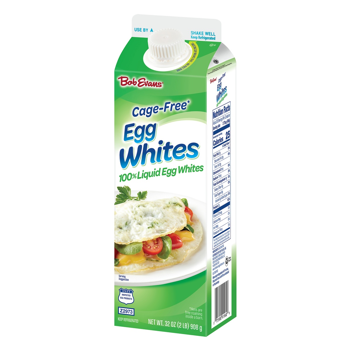 slide 3 of 10, Bob Evans Cage Free Liquid Egg Whites, 32 oz