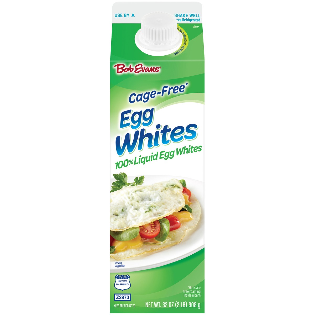slide 9 of 11, Bob Evans Cage-Free Egg Whites 32 oz. Carton, 32 oz