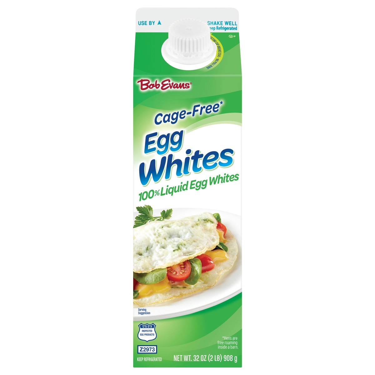 slide 11 of 11, Bob Evans Cage-Free Egg Whites 32 oz. Carton, 32 oz