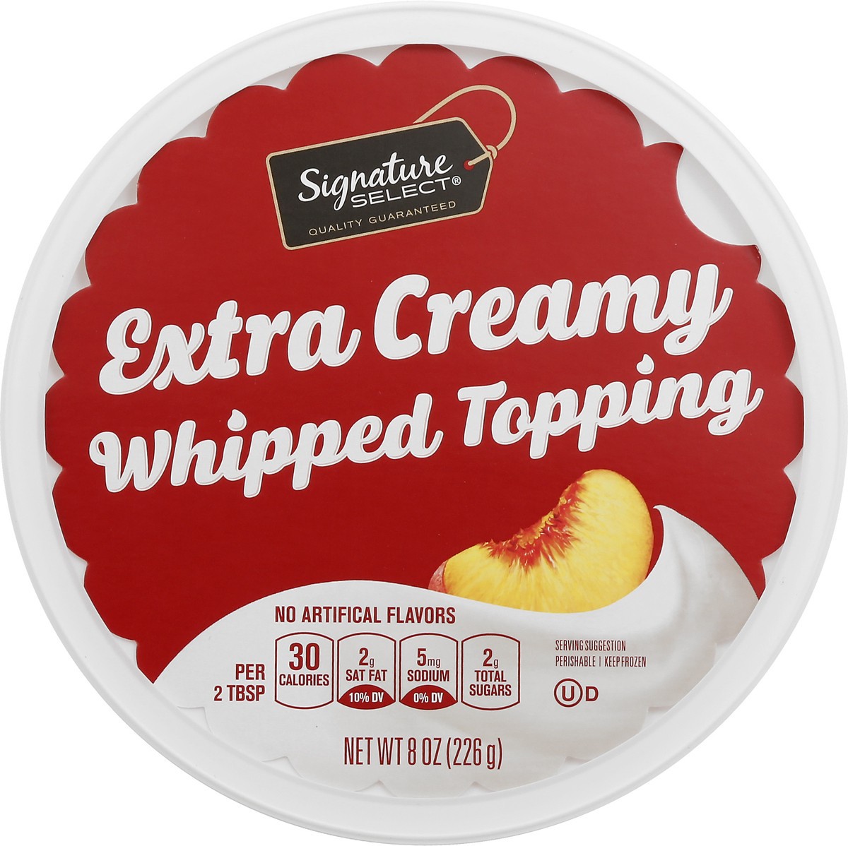 slide 2 of 11, Signature Select Extra Creamy Whipped Topping 8 oz, 8 oz