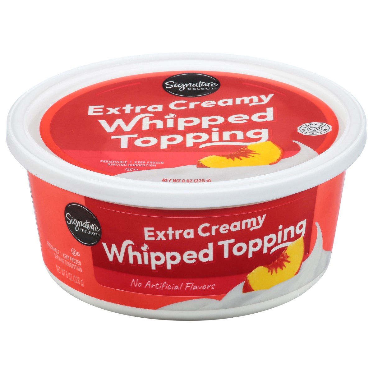 slide 1 of 11, Signature Select Extra Creamy Whipped Topping 8 oz, 8 oz