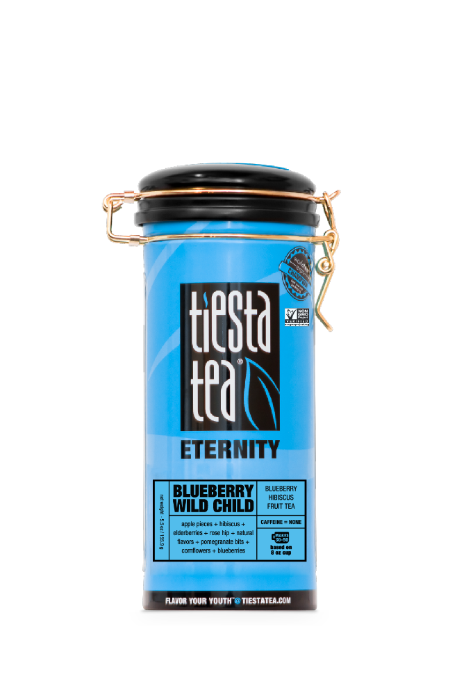 slide 2 of 2, Tiesta Tea Eternity Blueberry Wild Child Hibiscus Loose Leaf Fruit Tea, 5 oz