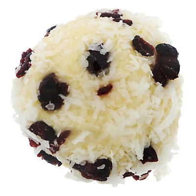 slide 1 of 1, H-E-B Cheese Ball Dessert, Cranberry Coconut, per lb