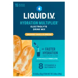 Liquid I.V. Orange Vanilla Dream 15ct- Carton