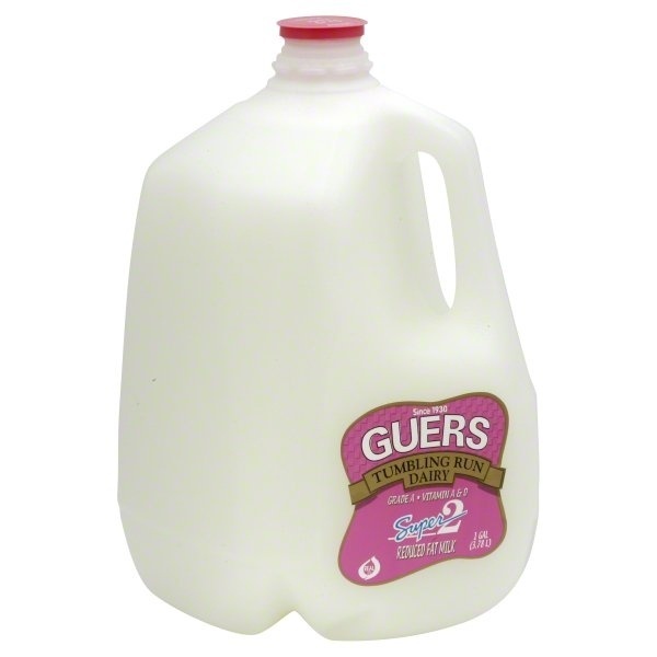 slide 1 of 1, Guers 2% Milk, 1 gal