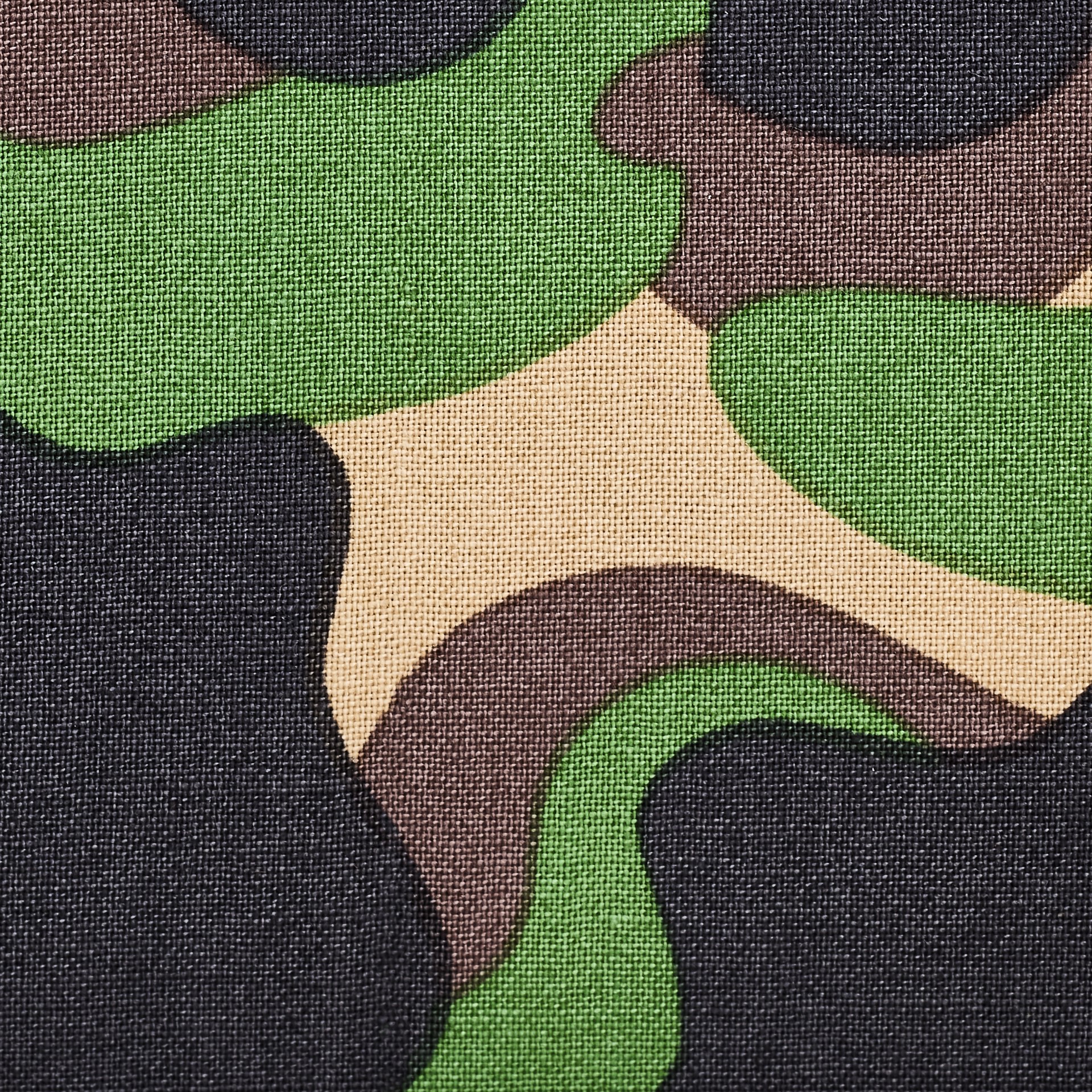 slide 2 of 3, Camouflage Cotton Fabric By Loops & Threads, 18 in x 21 in