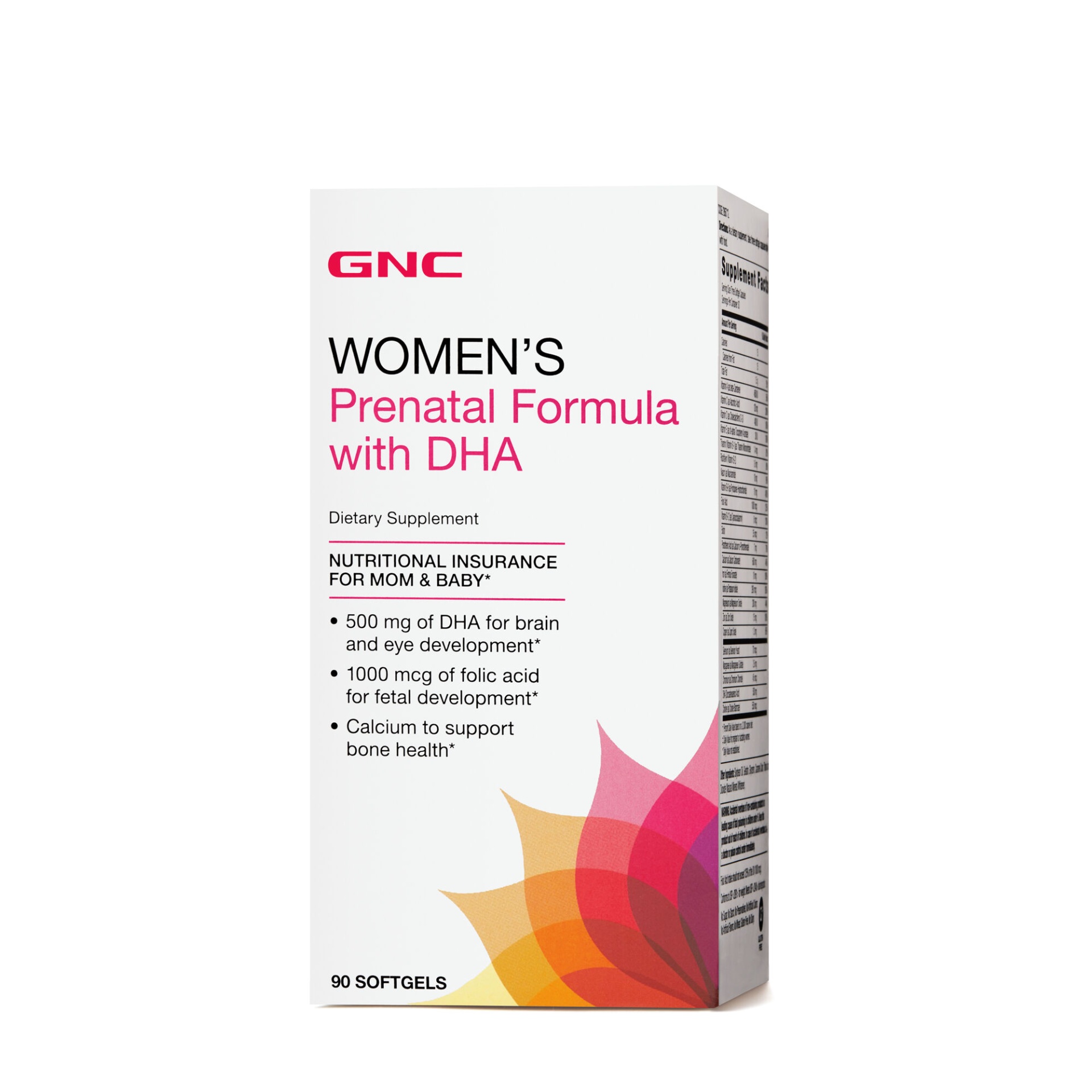 slide 1 of 1, GNC Prenatal Formula with DHA 90 ea, 90 ct