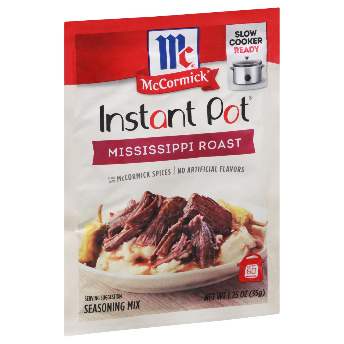 slide 1 of 9, McCormick Pot Roast Seasoning Mix - Mississippi Beef, 1.25 oz