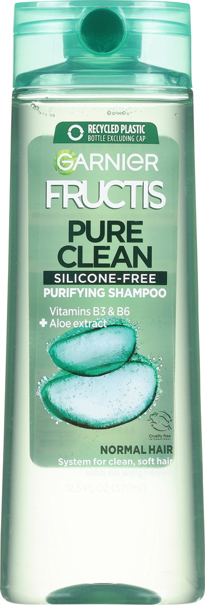 slide 6 of 9, Garnier Pure Clean Fortifying Shampoo+Aloe Extract - 12.5 fl oz, 12.5 oz