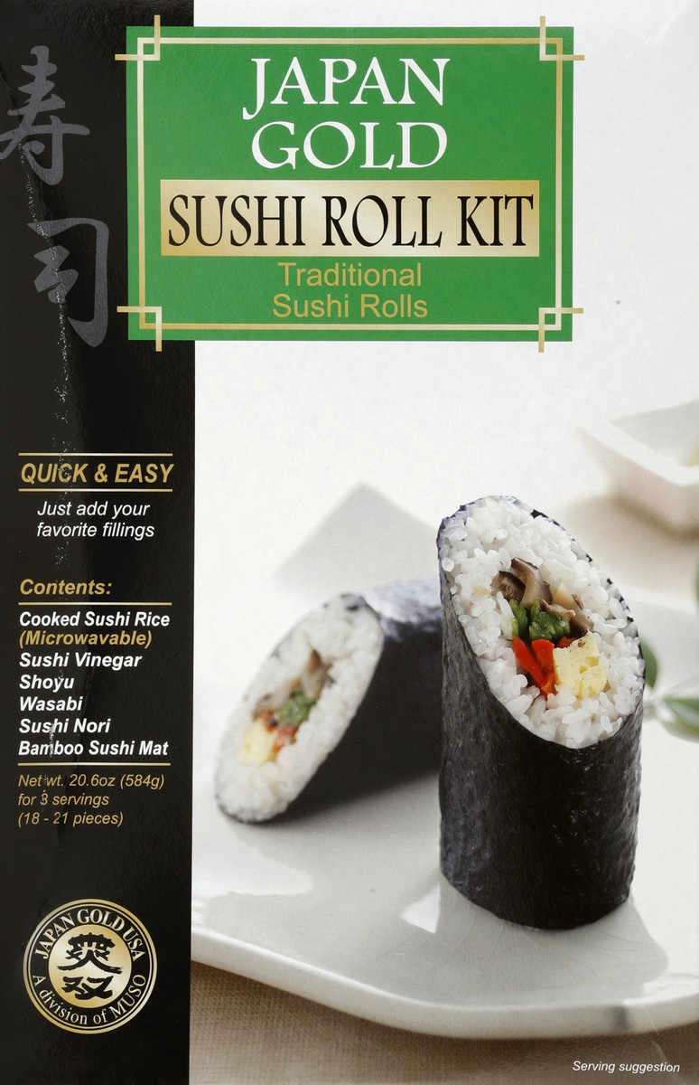 slide 1 of 4, Japan Gold Sushi Roll Kit 1 ea, 1 ct