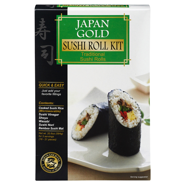 slide 1 of 1, Japan Gold Sushi Roll Kit 1 ea, 1 ct