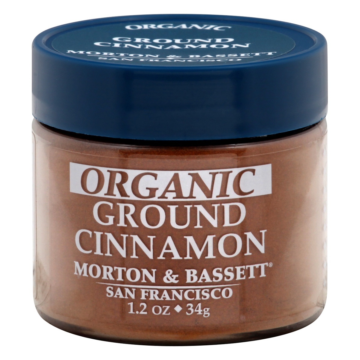 slide 1 of 1, Morton & Bassett Organic Ground Cinnamon 1.2 oz, 1.2 oz