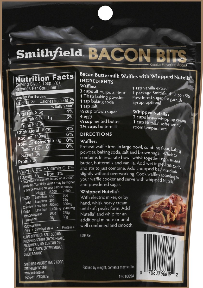 slide 4 of 9, Smithfield Hometown Original Bacon Bits 2.8 oz, 2.8 oz