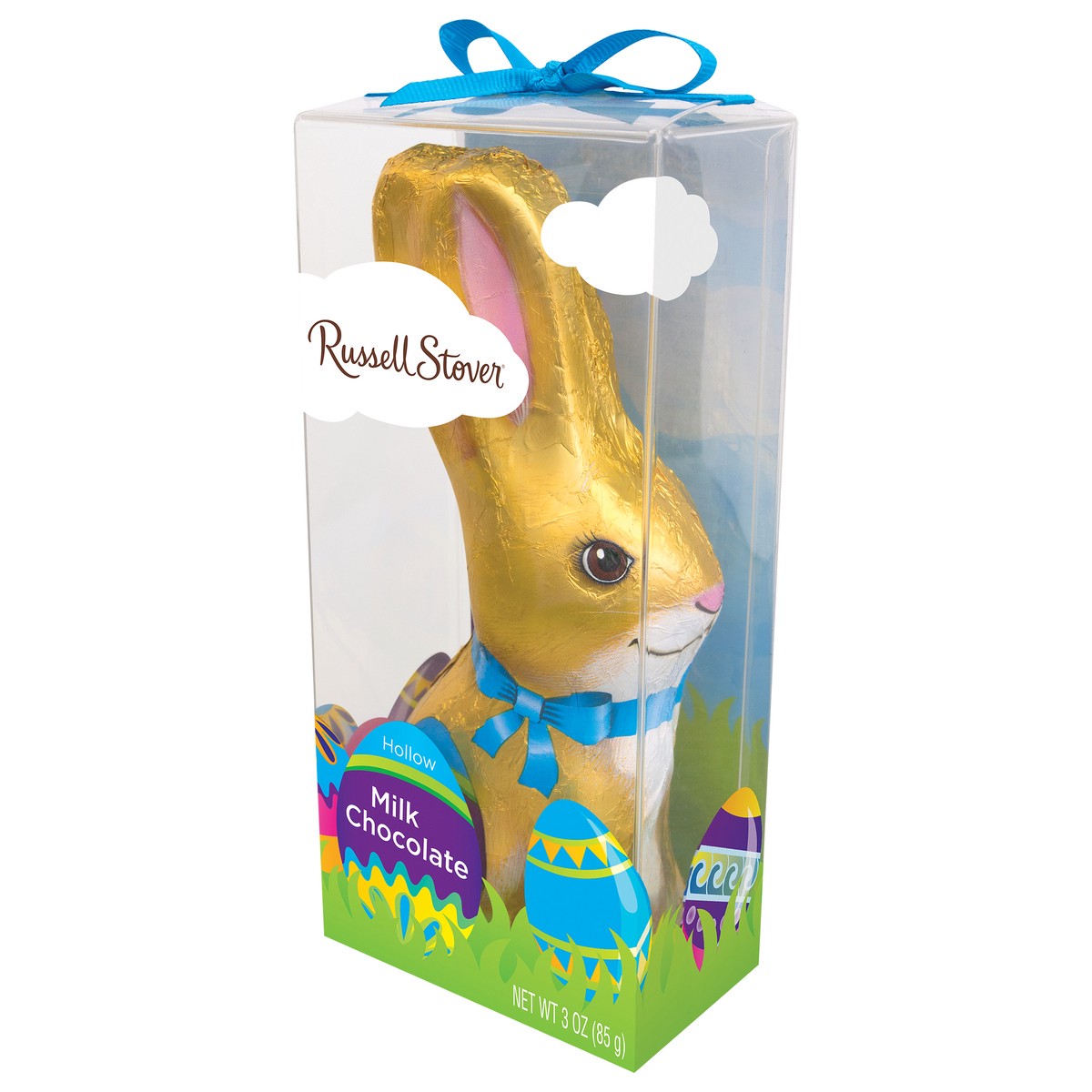 slide 3 of 4, RUSSELL STOVER Easter Hollow Milk Chocolate Easter Bunny, 3 oz., 3 oz