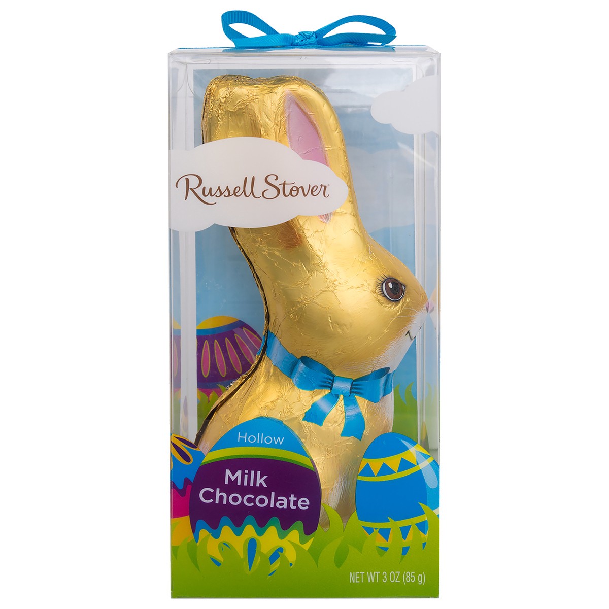 slide 1 of 4, RUSSELL STOVER Easter Hollow Milk Chocolate Easter Bunny, 3 oz., 3 oz