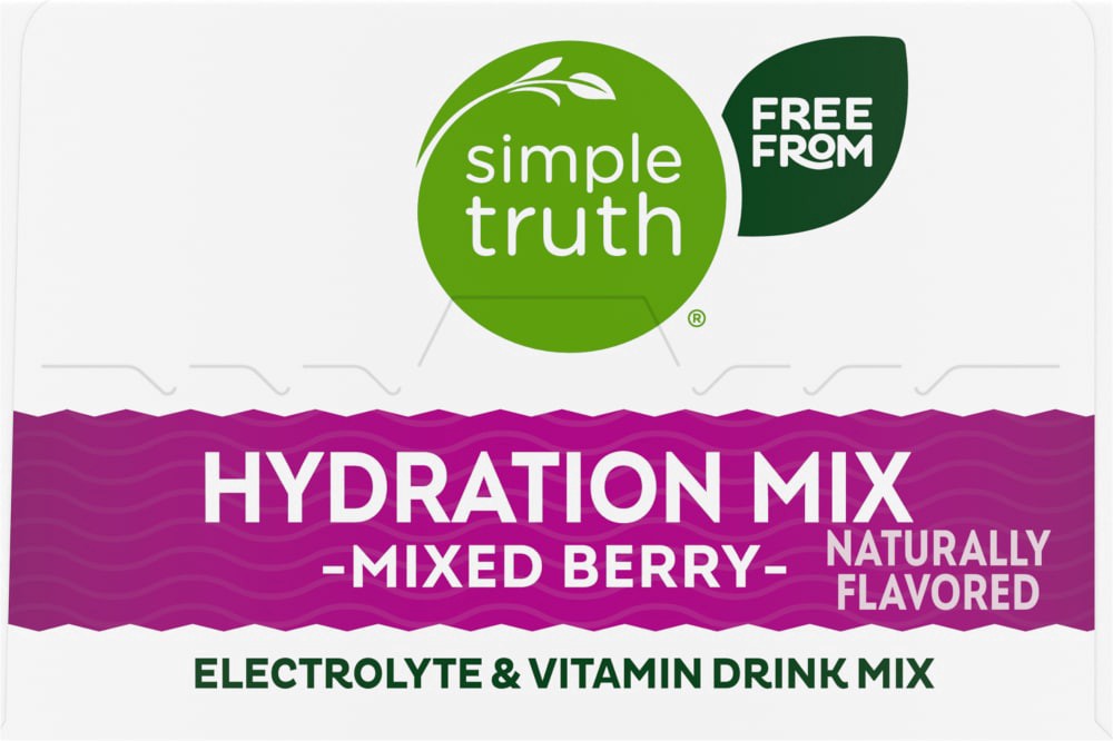slide 4 of 5, Simple Truth Naturally Flavored Mixed Berry Drink Mix Packets, 6 ct