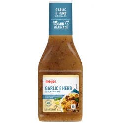 Meijer Herb & Garlic Marinade