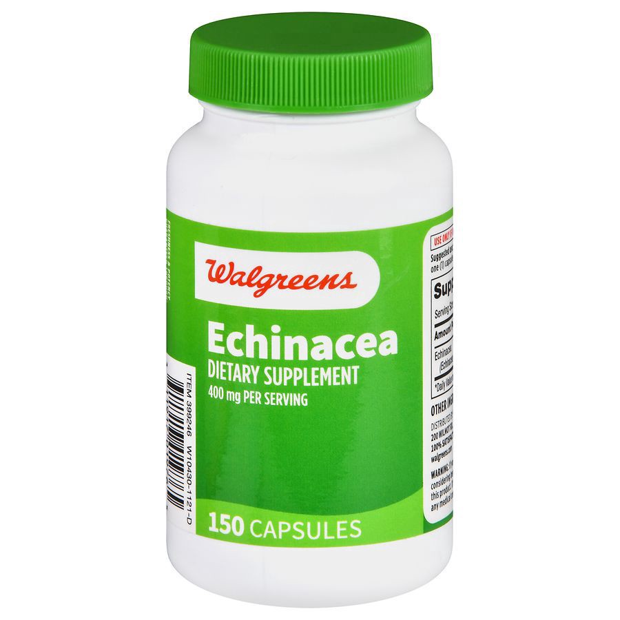 slide 1 of 5, Walgreens Echinacea 400 mg Capsules, 150 ct