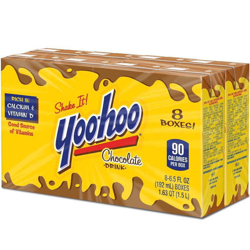 slide 2 of 7, Yoo-hoo Chcolate Drink, 6.5 fl oz boxes, 8 pack, 8 ct
