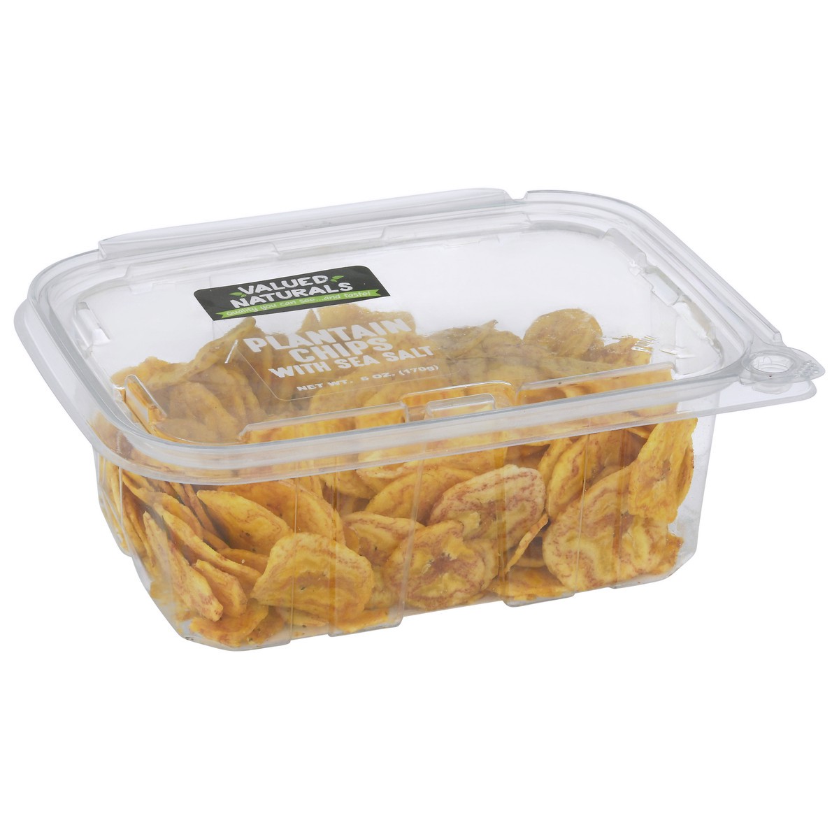 slide 4 of 9, Valued Naturals with Sea Salt Plantain Chips 6 oz, 6 oz