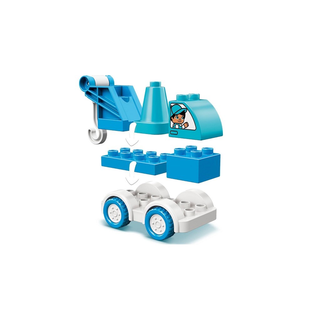 slide 6 of 7, LEGO DUPLO My First Tow Truck 10918 Educational Toddler Toy, 1 ct