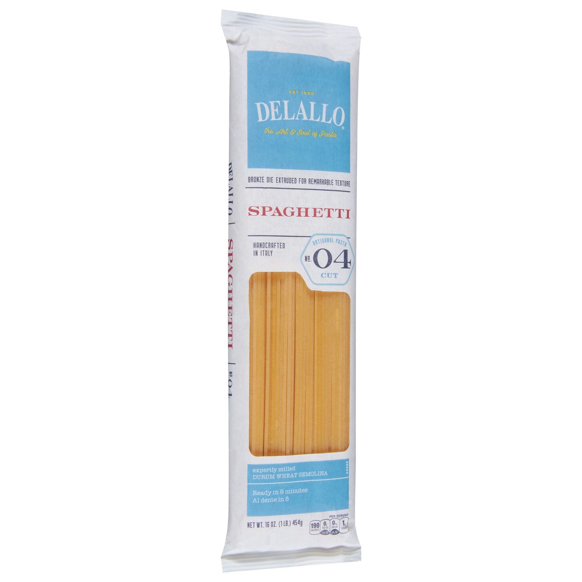 slide 6 of 9, DeLallo Spaghetti Artisinal Pasta, 16 oz