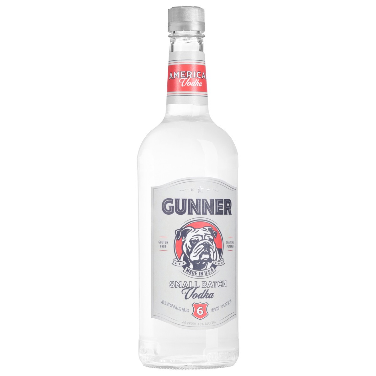 slide 2 of 4, Gunner Vodka Liter, 1 liter