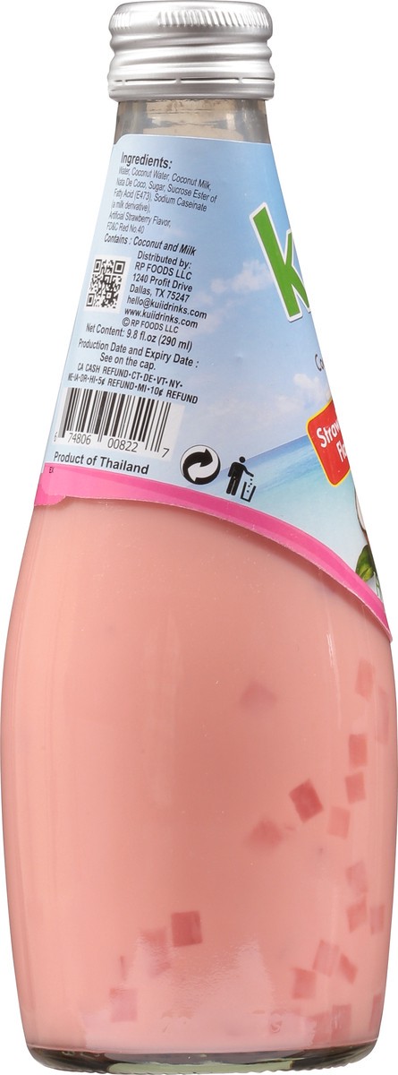 slide 7 of 9, Kuii Strawberry Coconut Milk, 9.8 oz