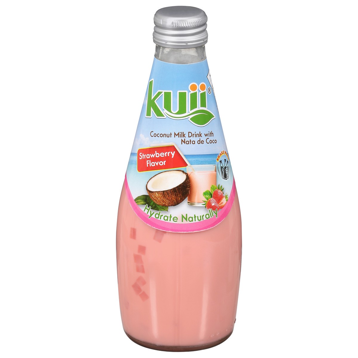 slide 1 of 9, Kuii Strawberry Coconut Milk, 9.8 oz