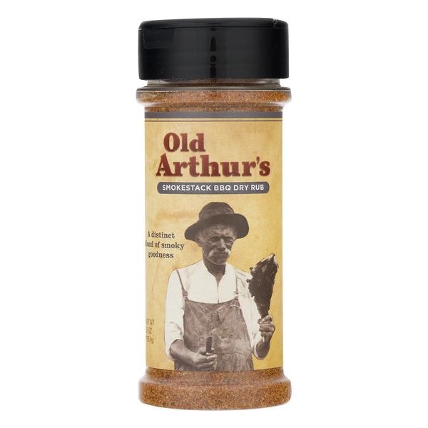 slide 1 of 1, Old Arthur's Smokestack BBQ Dry Rub, 5.5 oz