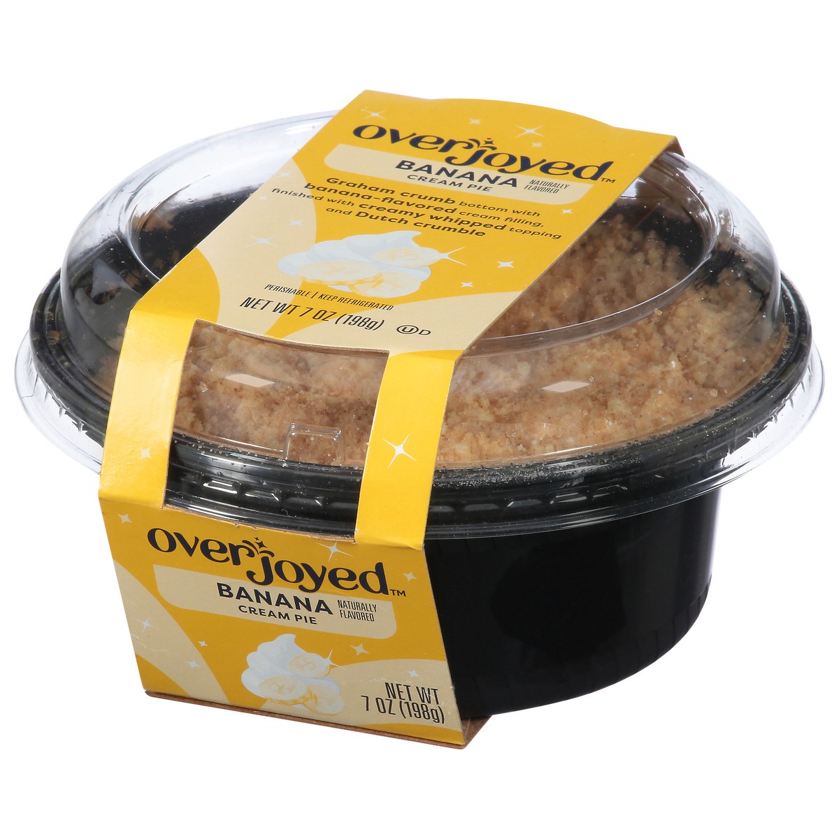 slide 3 of 4, Overjoyed/Signature SELECT Banana Cream Pie - 7 Oz, 7 oz