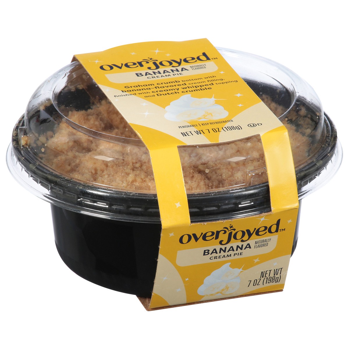 slide 4 of 4, Overjoyed/Signature SELECT Banana Cream Pie - 7 Oz, 7 oz