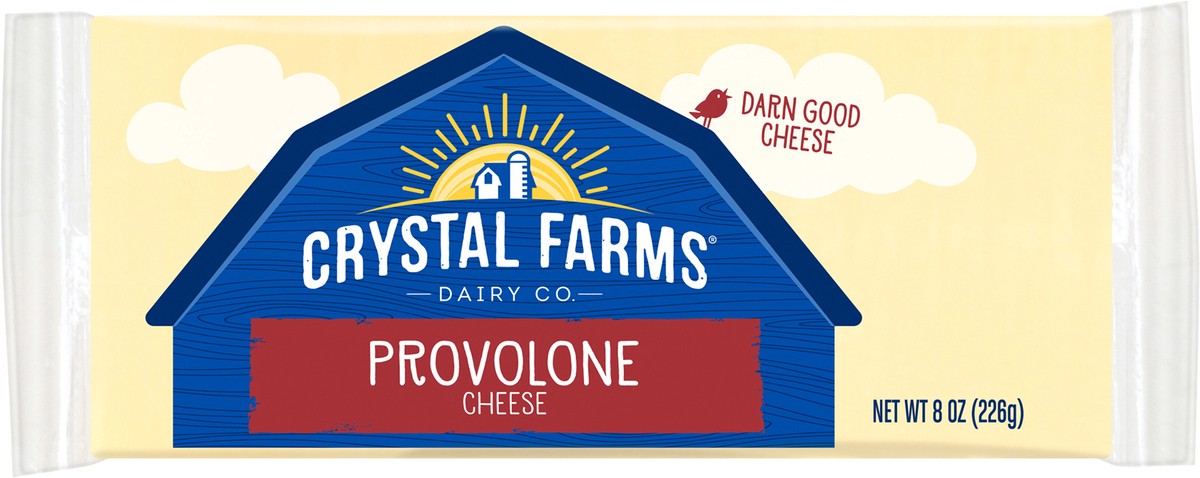 slide 1 of 6, Crystal Farms Cheese, 8 oz