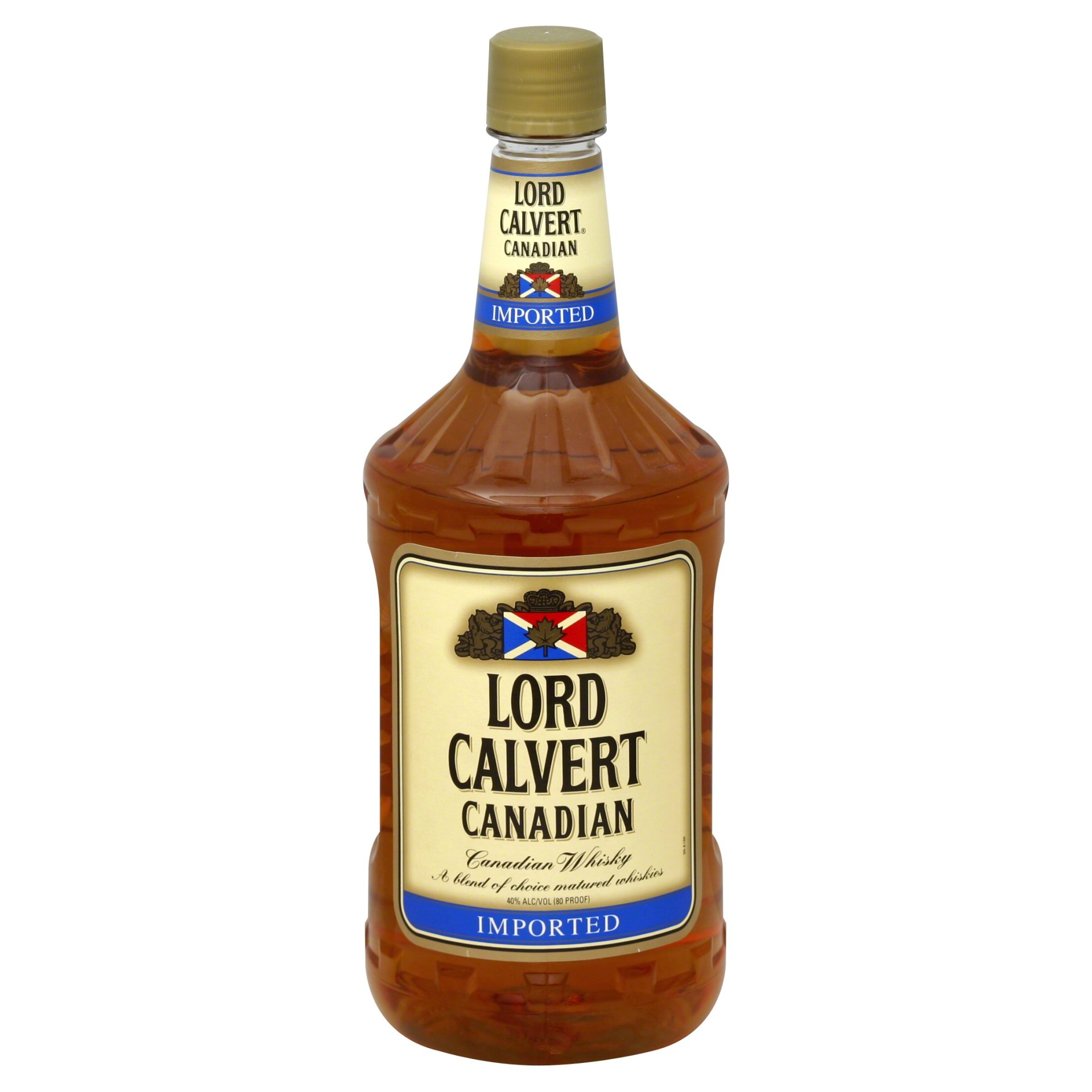 slide 1 of 1, Jim Beam Lord Calvert Canadian Whiskey, 1.75 liter