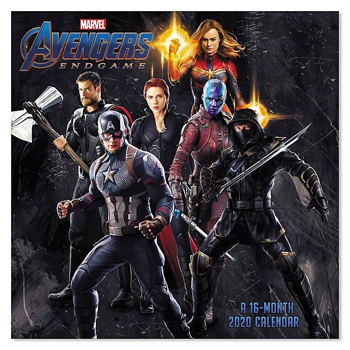 slide 1 of 6, Marvel Avengers 16-Month Wall Calendar, 1 ct