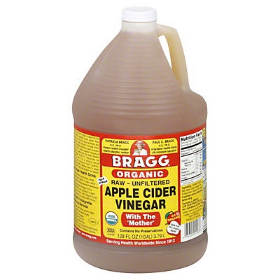 slide 1 of 1, Bragg Organic Apple Cider Vinegar, 128 fl oz