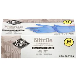 First Street Nitrile Gloves Medium