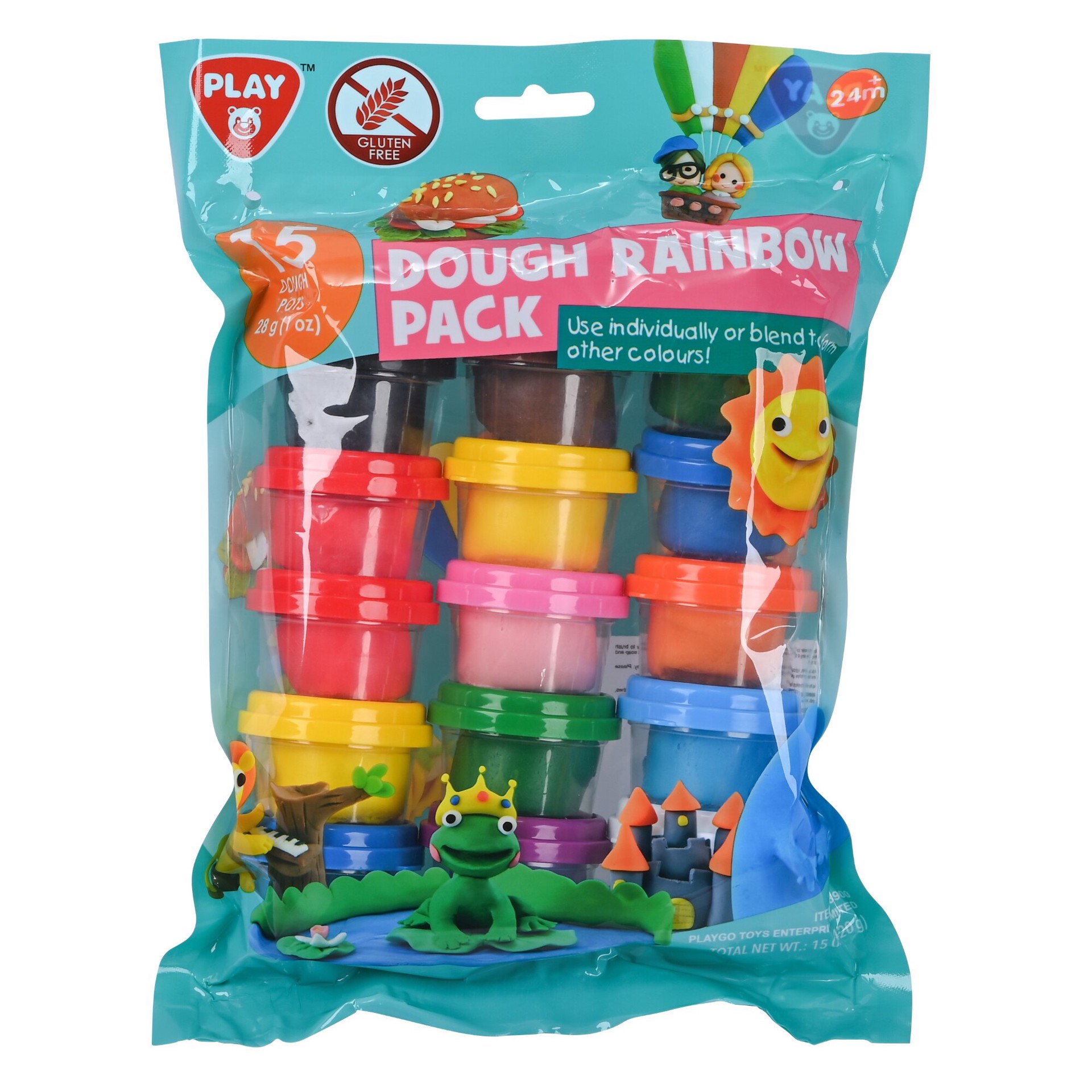slide 1 of 1, Spooky Village Dough Rainbow Pack, 15 Ct, 1 ct