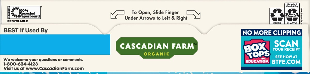 slide 3 of 9, Cascadian Farm Organic Frosted Flakes With Sprouted Wheat Cereal 12.7 oz, 12.7 oz