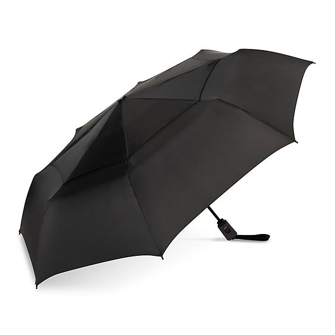 slide 3 of 3, ShedRain Vortex Windproof Umbrella - Black, 1 ct