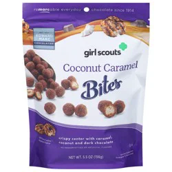 Edward Marc Chocolatier Girl Scouts Coconut Caramel Bites 5.5 oz