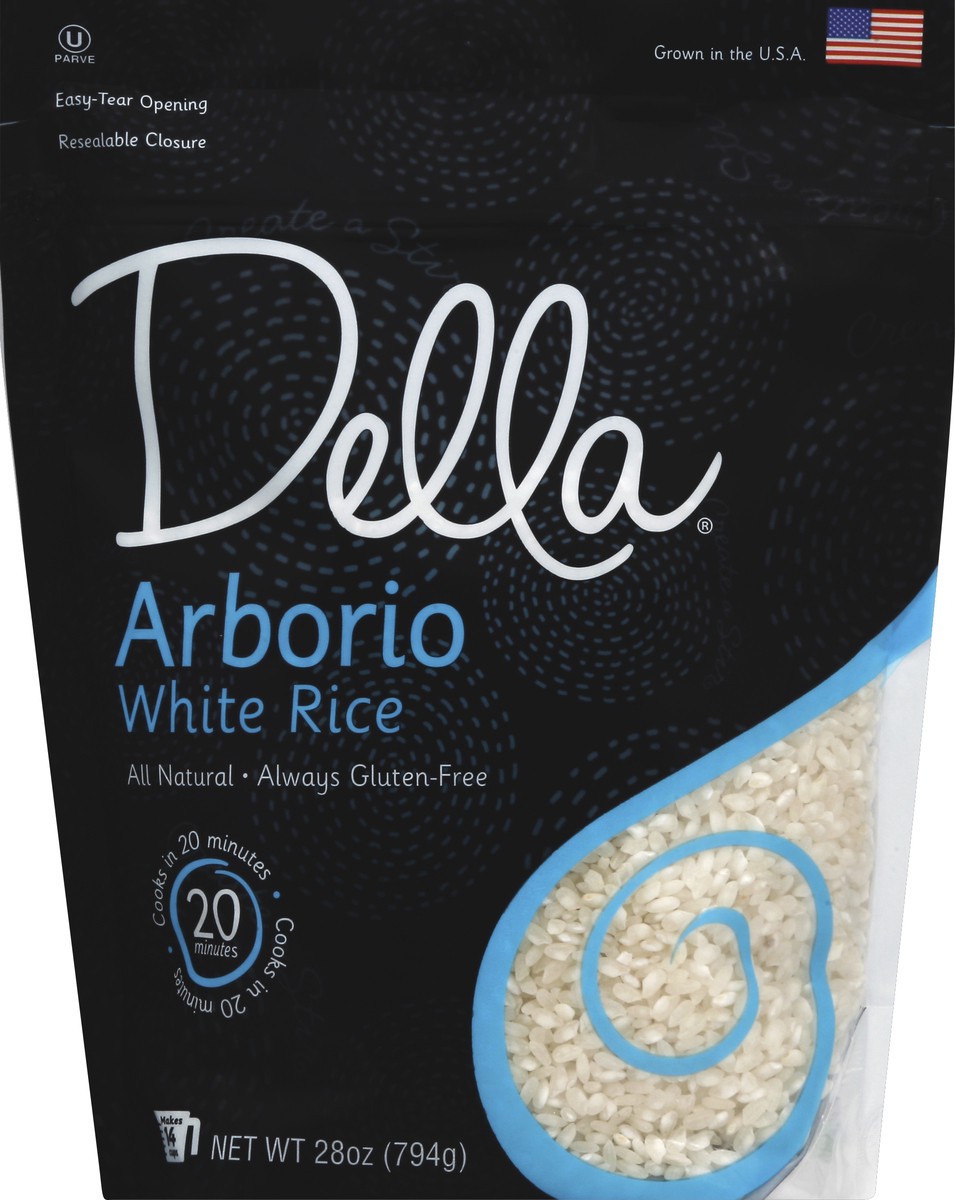 slide 2 of 2, Della Arborio White Rice, 28 oz