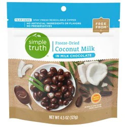Simple Truth Freeze-Dried Coconut Milk In Milk Chocolate