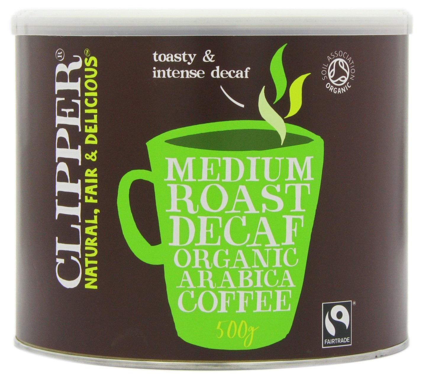 slide 1 of 1, Clipper Decaf Ground Coffee, 13 oz