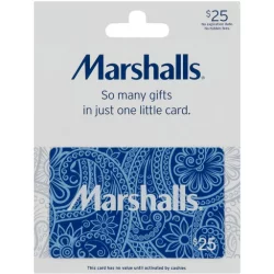 Marshall's $25 Gift Cards
