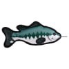 slide 9 of 13, Meijer Tough Largemouth Bass Fish Dog Toy, 1 ct