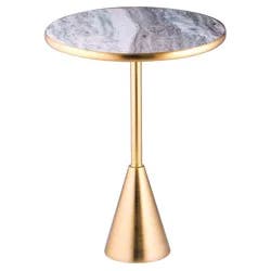 Veranda & Grove Lucille Marble Side Table
